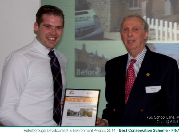 Peterborough Development and Environment Awards Finalist 2014